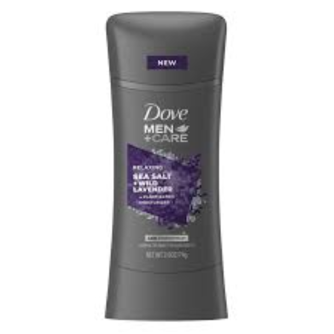 DOVE MEN+CARE DEO STICK RELAX SEASALT+WILD LAV 74G